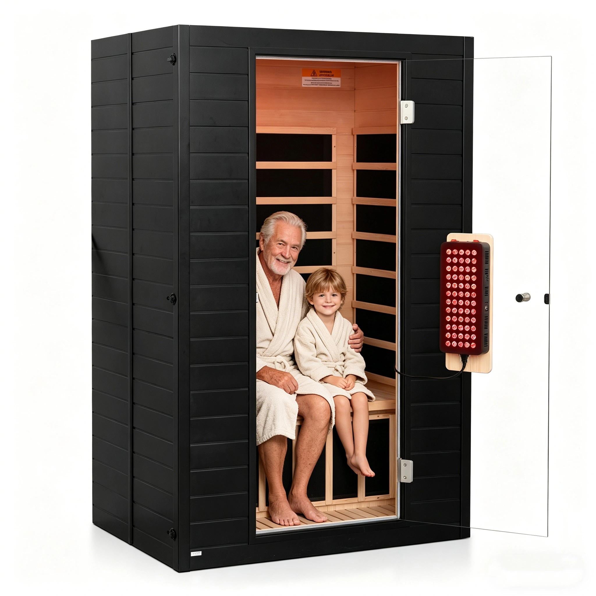 Is infrared sauna therapy safe for children and elderly users?