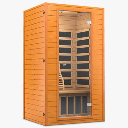 Earth 1-2 Person Low EMF Far Infrared Sauna
