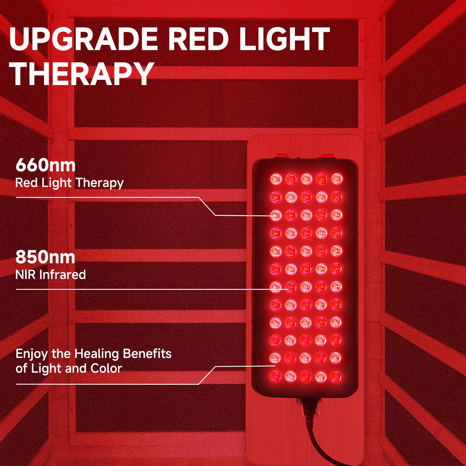 Neptune 1 Person Full Spectrum Red-Light Therapy Sauna