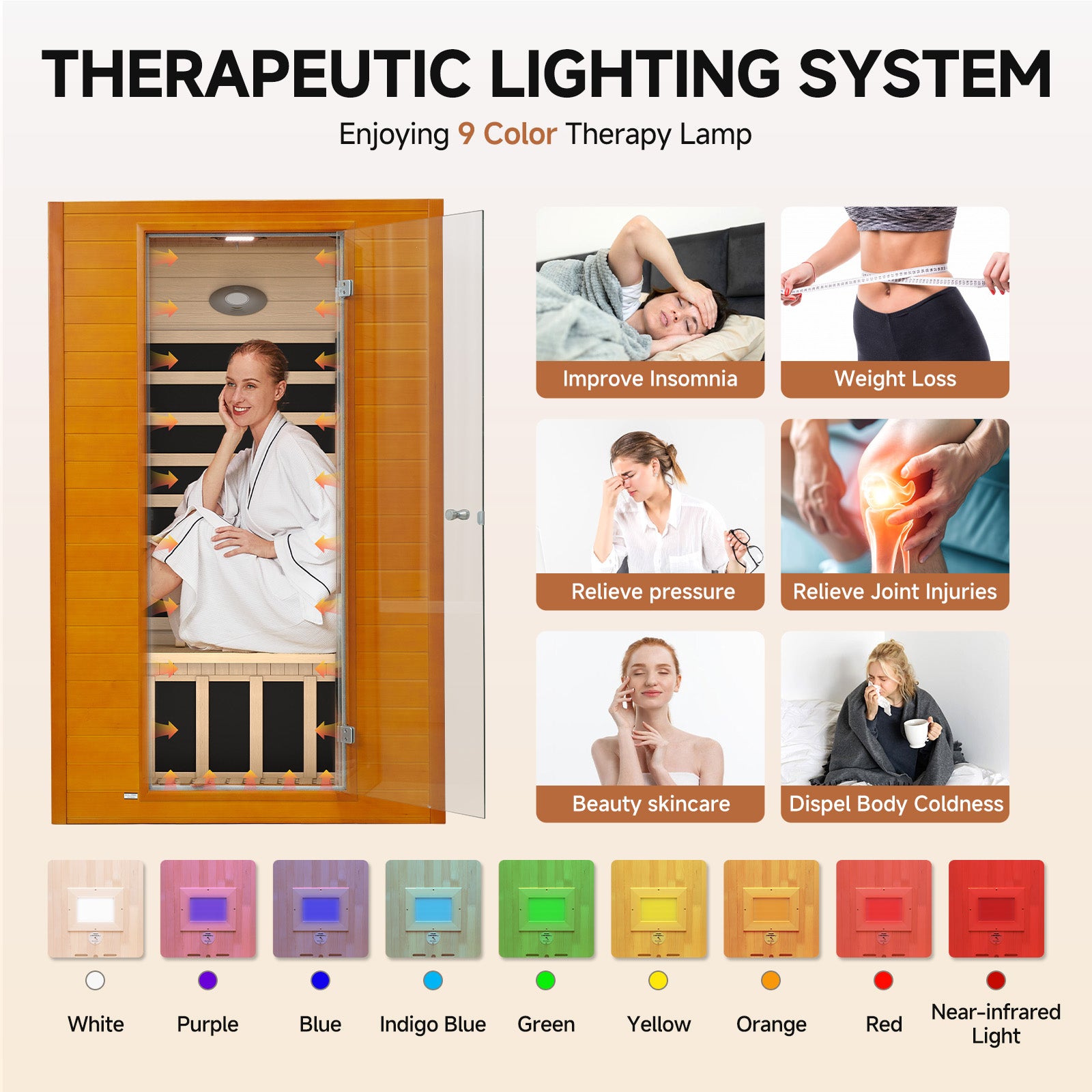 Earth 2 Person Low EMF Far Infrared Sauna
